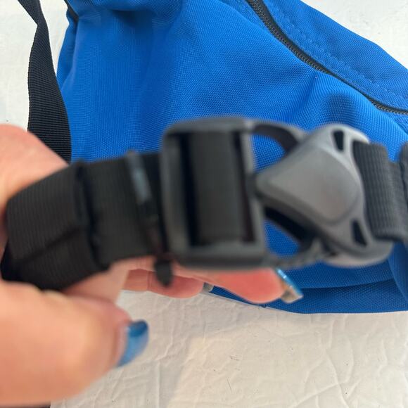 Jansport Classic Vintage Fanny Pack Bag In Cobalt Blue - Picture 6 of 9